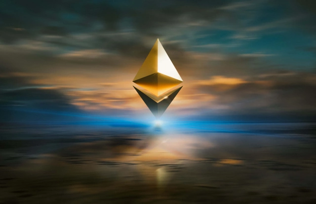 An image of Ethereum, the main crypto used in NFT minting